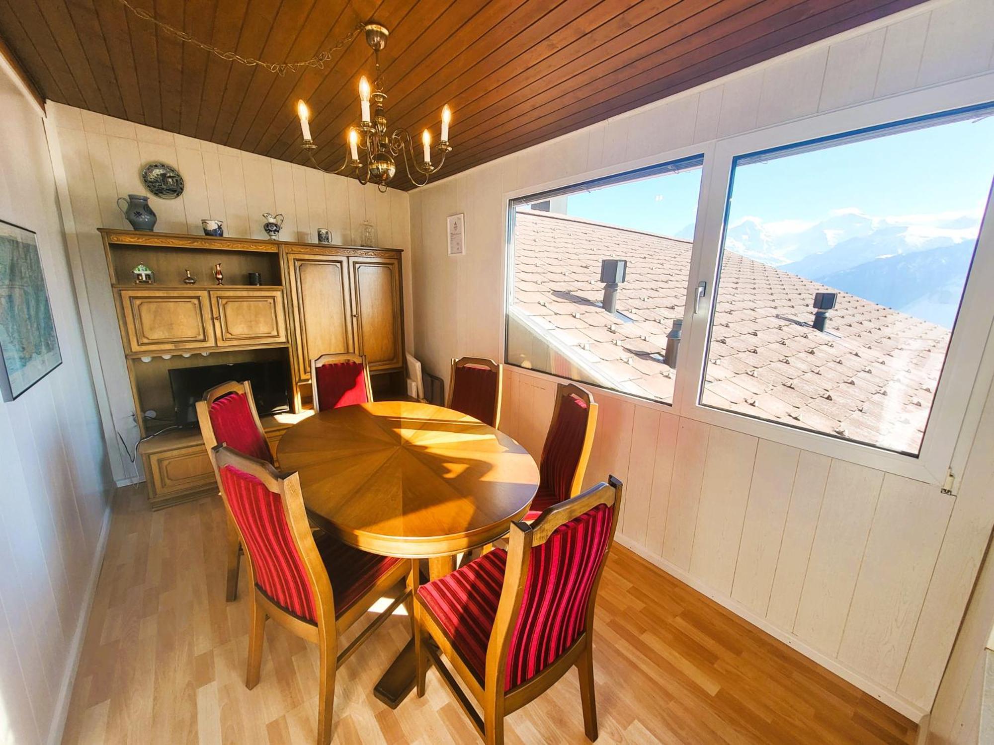 Chalet Lilo 4 Zimmer big View Beatenberg Exterior foto